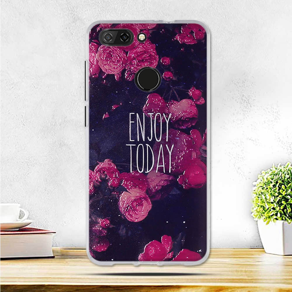 For ZTE Blade V9 5.7 inch Case Soft Silicone Back Cover Thin Ultra TPU 3D Relief Shell Case For ZTE Blade V9 V 9 Cell Phone Case