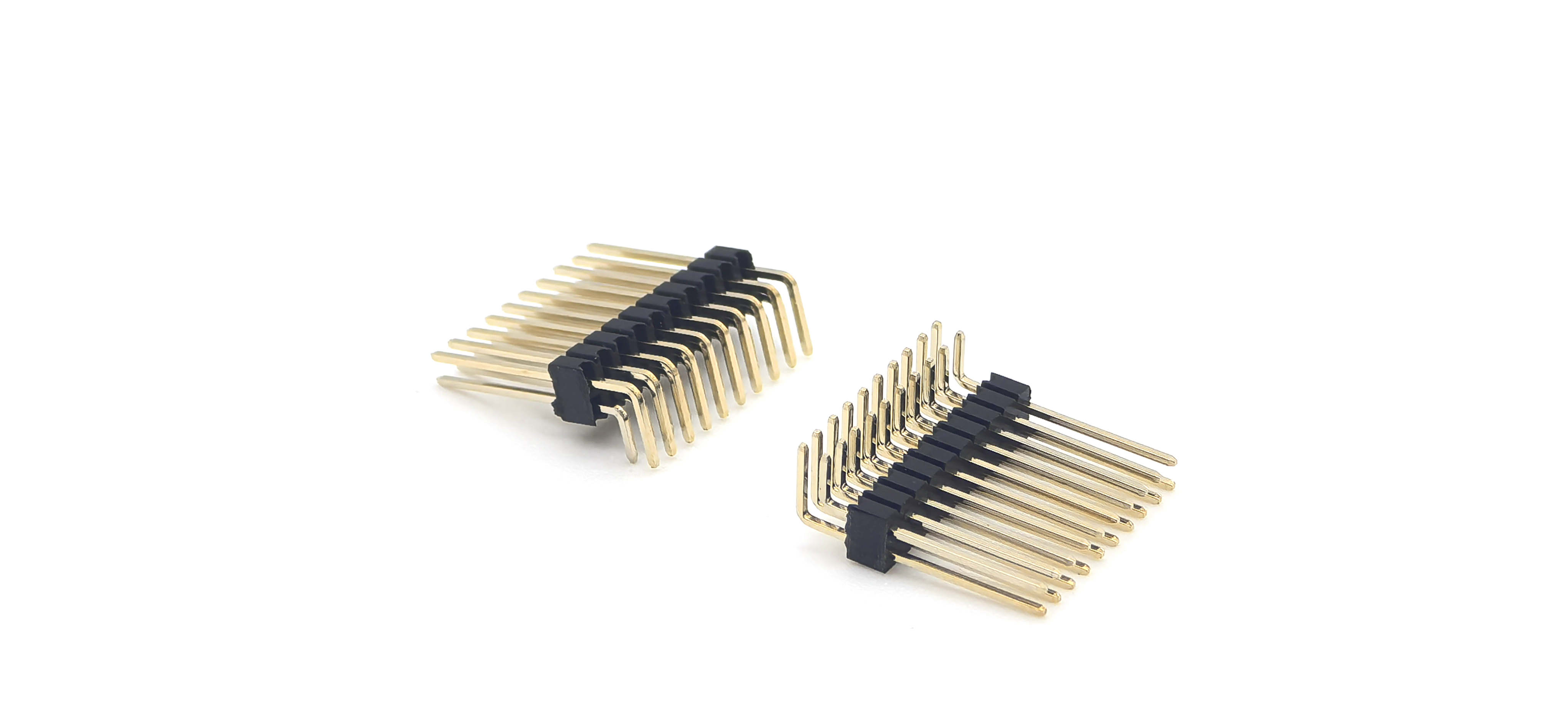 1.27mm pin header black