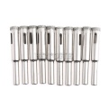 New 10Pcs 5mm 6mm 8mm 10mm 12mm Diamond Coated Core Drill Bits Hole Saw Glass Tile Ceramic Marble Whosale&Dropship