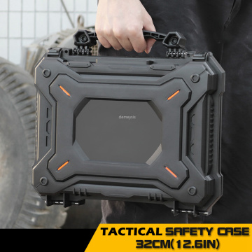 Tactical Pistol Safety Case with Foam Padded Military Airsoft Handgun Case Box Protective Hunting Gun Accessories Camera Case