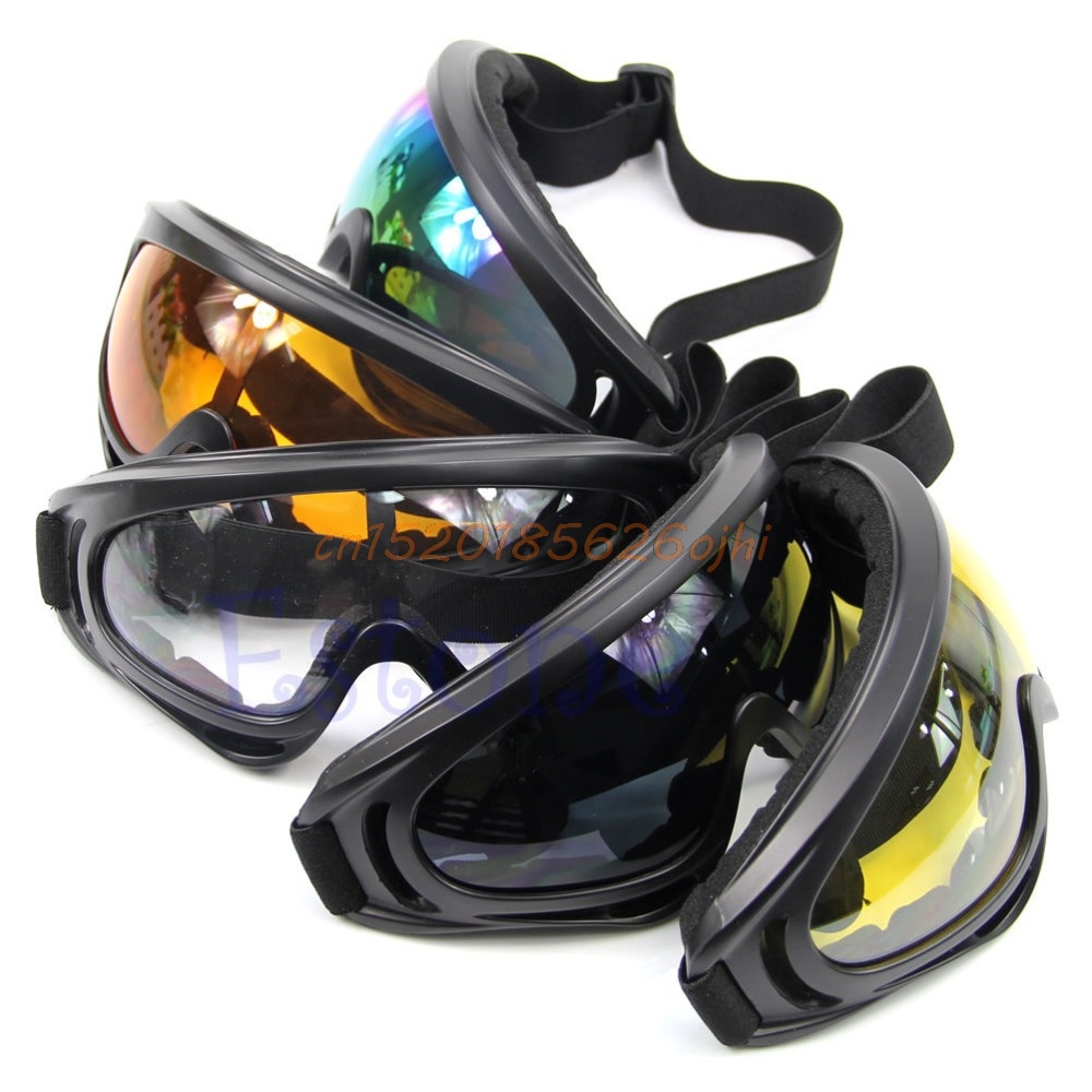 Winter Snow Sports Skiing Snowboard Snowmobile Anti-fog Goggles Windproof Dustproof Glasses UV400 Skate Ski Sunglasses Eyewear