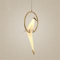 Nordic Perch Pendent Light lamp Postmodern Creative Personality Bird Bedroom Bedside Balcony Restaurant Simple Crane LED Lamps