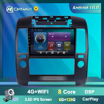 9 Inch Android 9.0 Car Navigation GPS For NISSAN NAVARA 2006-2012 Multimedia Player Carplay WIFI DSP Radio 2 Din No DVD Player