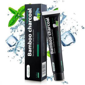 Bamboo charcoal whitening toothpaste Remove Stains Fresh Breath Whitening Gum Care Strong Teeth Toothpaste