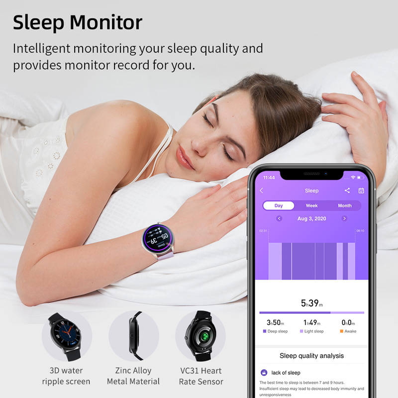 Imilab KW66 Smart Watch Fitness Tracker Heart Rate Monitor Screen Sleep Monitor For Android Honor Huawei Xiaomi