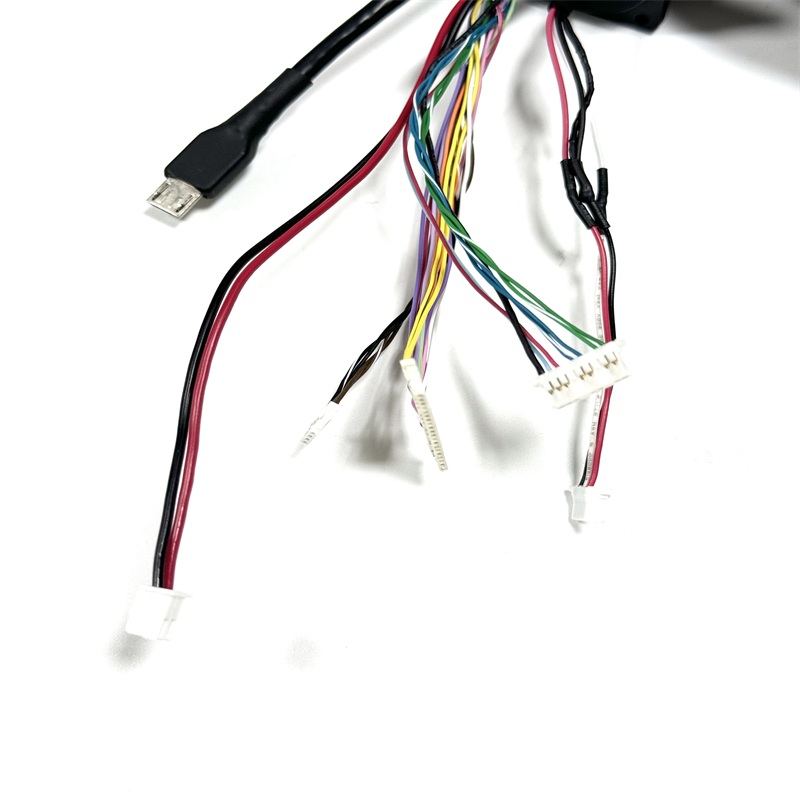 Multi Interface OBDII to RJ45/USB/DB9P Automotive Diagnostic Harness 1500mm