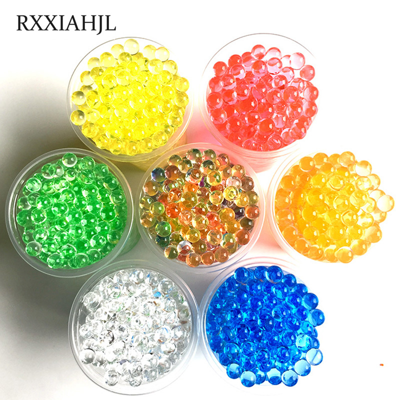 300000 PCS/Bag Hydrogel Pearl Shaped Crystal Soil Water Beads Gel Ball For Flower/Weeding Mud Growing Magic Jelly Balls
