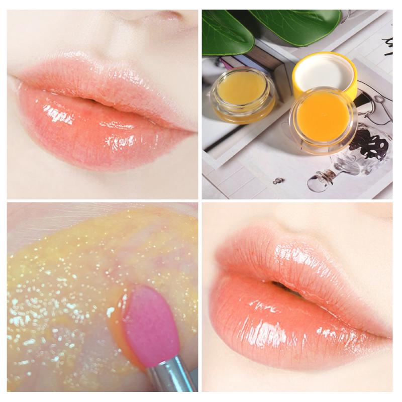 ALIVER Nourish Protect Lip Mask Jelly Colorless Anti-Cracking Moisturizing Lips Care Moistening Night Sleeping Lip Balm TSLM2