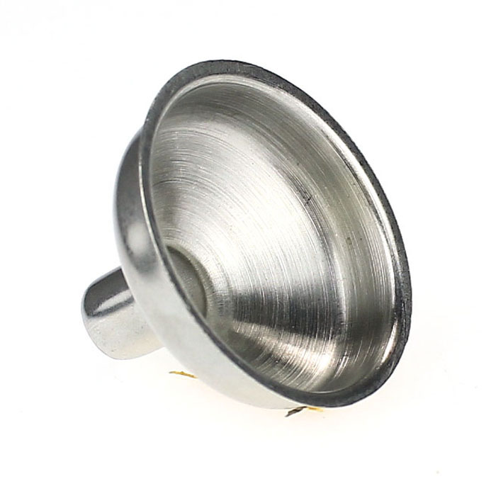 Stainless Steel Funnel Home Kitchen Liquid Funnel Metal Filter Wide Mouth Funnel Kitchen Tools For All Kinds Of Hip Flasks #5.20