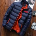 HOT!Men's winter coat 2020, men's Parka Coat, men's collar, coat and thick men's solid coat, winter parka, m-4xl