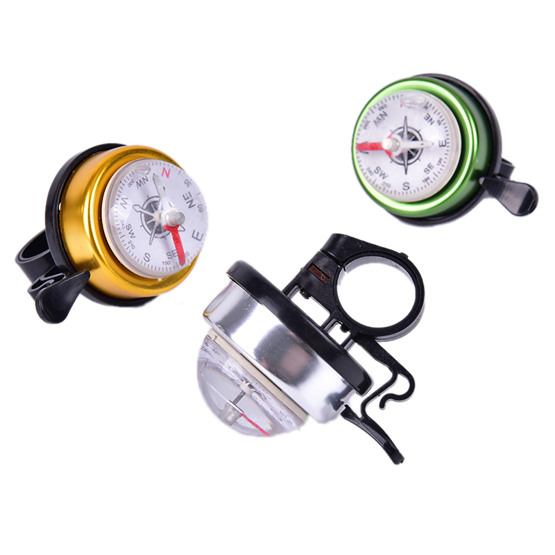 Bike Cycling Sport Handlebar Compass Ring-down Horn Bicycle Bell Bicycle Accessories