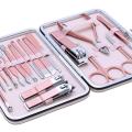 Nail Clippers Sets Manicure Pedicure Sets 18/16/12/10/7PCS/Set Portable Travel Hygiene Kits Stainless Steel Nail Cutter TSLM1