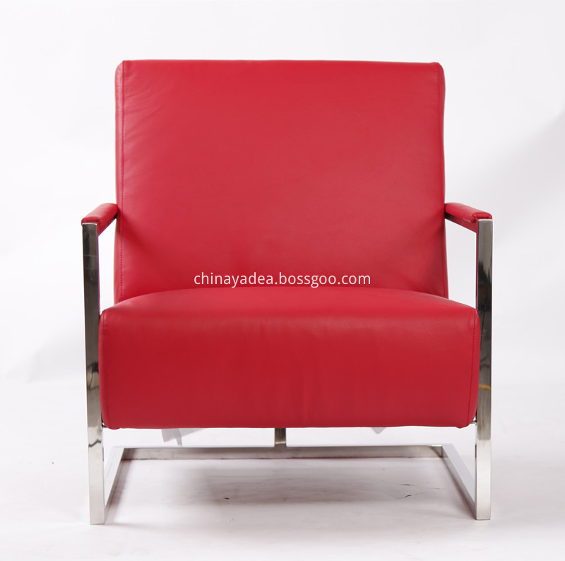 Modern Leather Armchair