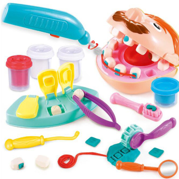 Doctor Toys For Children Pretend Play Toy Dentist Check Teeth Model Set Medical Kit Role Play Simulation Early Learning Toys