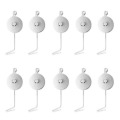 10pcs Smart Retractable Plant Yoyo with Stopper Hydroponics Grow Support Hanger Hydroponic for Home Garden Plants Grow Drop ship