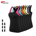 Women Yoga Vest Gym Sports Tops Fitness Running Vest Sleeveless Shirts Quick Dry Training Sportswear Workout Tights Tank Tops
