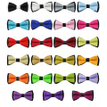 Wedding Classic Kid Suit Neckwear Baby Boy's Baby Fashion Solid Color Adjustable Bowtie Children Two Tone Pet Dog Cat Bow Tie