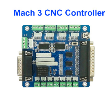 5 Axis Mach3 CNC Controller Board For Machine Stepper Motor With USB Interface