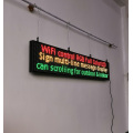 PH10 mm 77"x14" WiFi LED Sign Programmable LED Signs Full Color Scrolling Led Display High Brightness Indoor LED Display Board