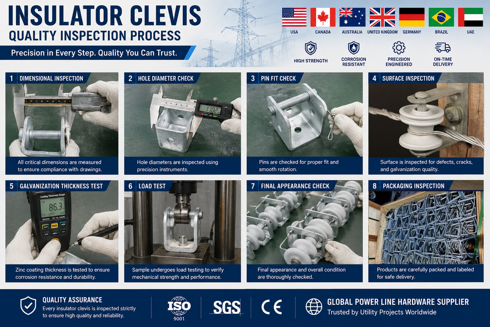 insulator clevis test