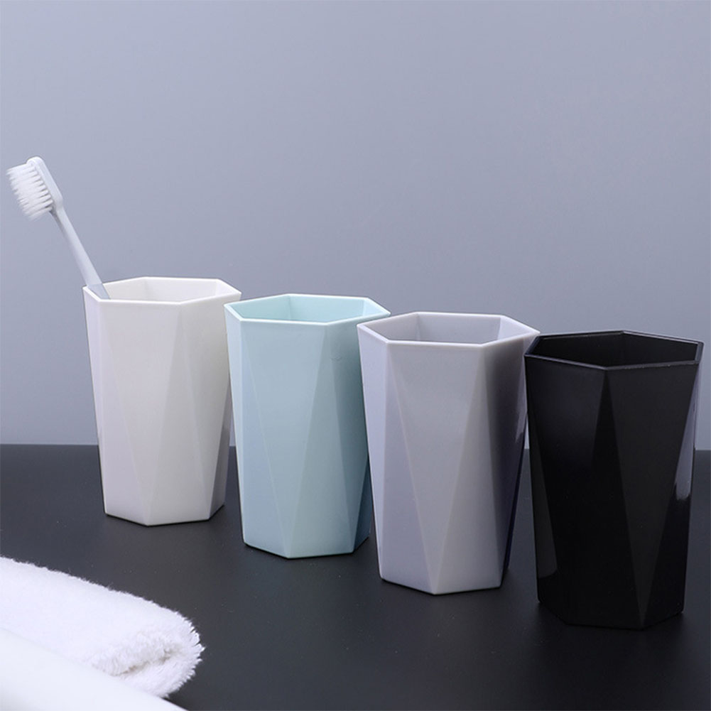 Nordic Plastic Cup Toothbrush Holder Washing Drinking Home Bathroom Tooth Mug Washing Tooth Cup Traveling Camping