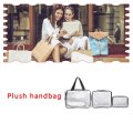 Pvc Material Multi-function Storage Bag Storage Bag Wash Cosmetic Bag Transparent Three-piece Finishing Package