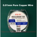 0.01mm 0.02mm * 120m Enameled Copper Wire Polyurethane fingerprint Copper fly Line Soldering For iPhone Chip conductor Wire