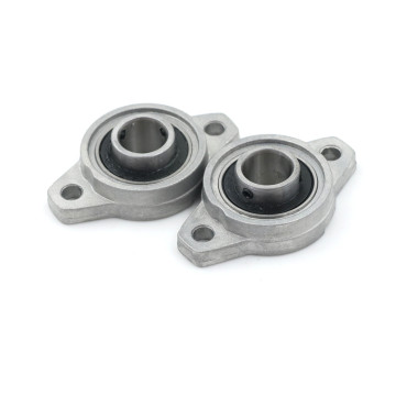 2PCS 15mm Zinc Alloy KFL002 FL002 Self Aligning Pillow Block Flange Bearing