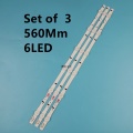 6LED 560 milímetros tira CONDUZIDA para Samsung UN28H4000AF UN28H4500AF 2014SVS28_3228 D4GE-280DC0-R1 LM41-00099N BN96-30440A