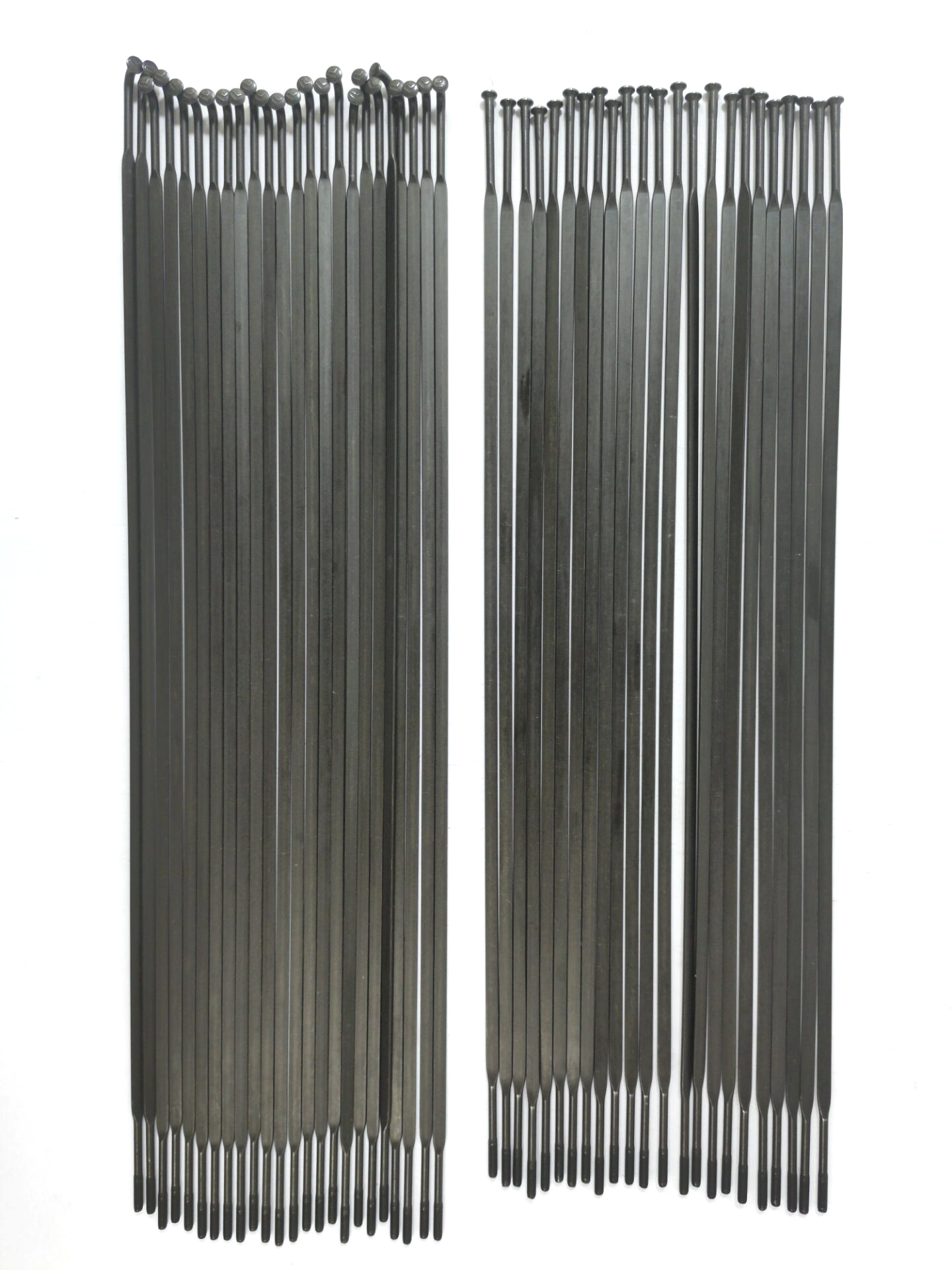 50pcs Pillar PSR 1432 aero spokes Straight pull J-Bend Stainless steel flat bladed radios free brass or alloy nipples
