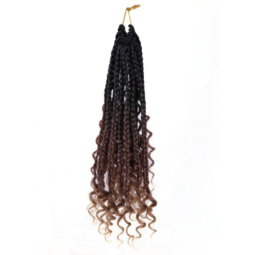 Boho Box Braids Curly Ends Synthetic Crochet Hair Supplier, Supply Various Boho Box Braids Curly Ends Synthetic Crochet Hair of High Quality