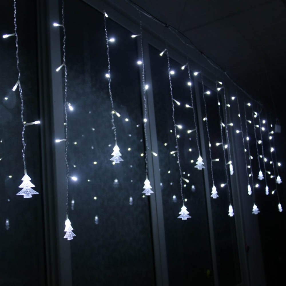 Led Christmas String Fairy lights Outdoor AC220V EU Plug Garland Lamp Decorations for Home Party Garden Wedding Holiday lighting