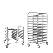 Professional Stainless Steel Baking Trolley
