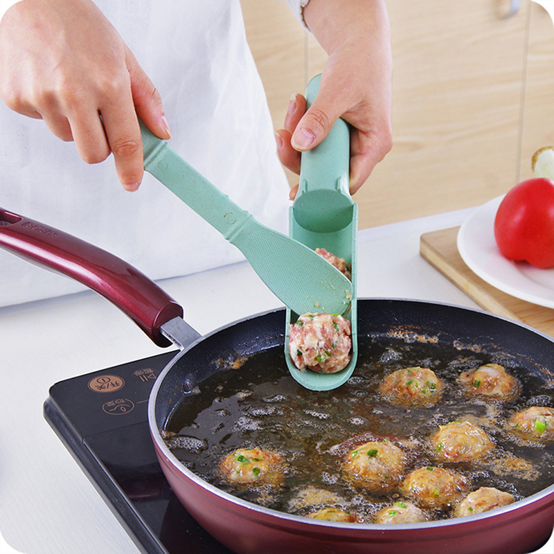 1 Set Creative DIY Meatballs Producer Prawn Ball Processing Scoop Meatball Fish Ball Meat Maker Machine Cooking Tools