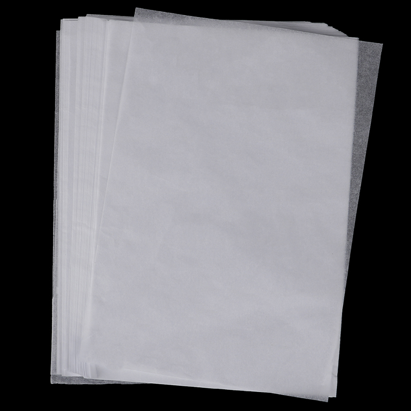 100pcs 16K/18K Copy Transfer Printing Drawing Paper sulfuric acid for engineering drawing Printing Translucent Tracing Paper