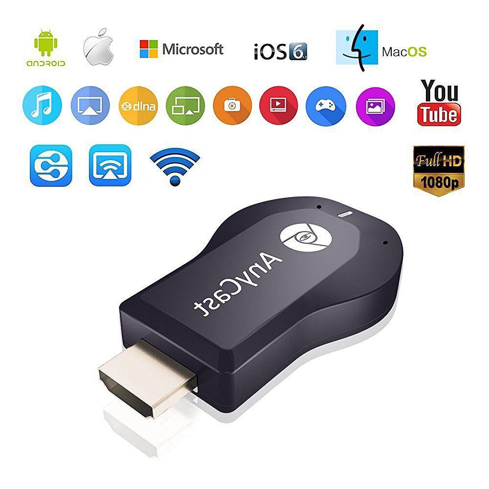 HD 1080P AnyCast M2 Plus Airplay 2.4G HDMI-compatible Wifi Display TV Dongle Receiver DLNA Sharing TV Stick for Android IOS HDTV