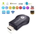 HD 1080P AnyCast M2 Plus Airplay 2.4G HDMI-compatible Wifi Display TV Dongle Receiver DLNA Sharing TV Stick for Android IOS HDTV