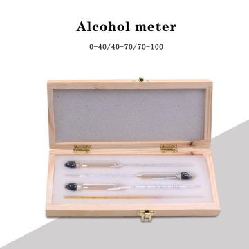 Alcoholometers Wine Meter Measuring Alcohol Concentration Meter Whisky Vodka Bar Set Tool Alcohol Meter