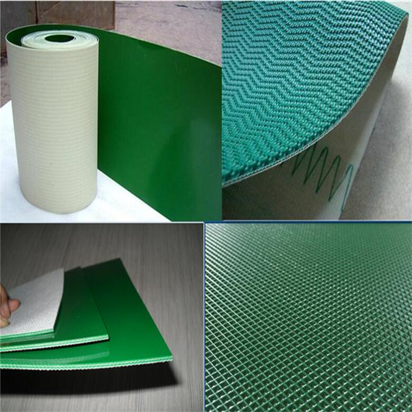 Green Diamond Surface Food Grade PU Conveyor Belt (15)