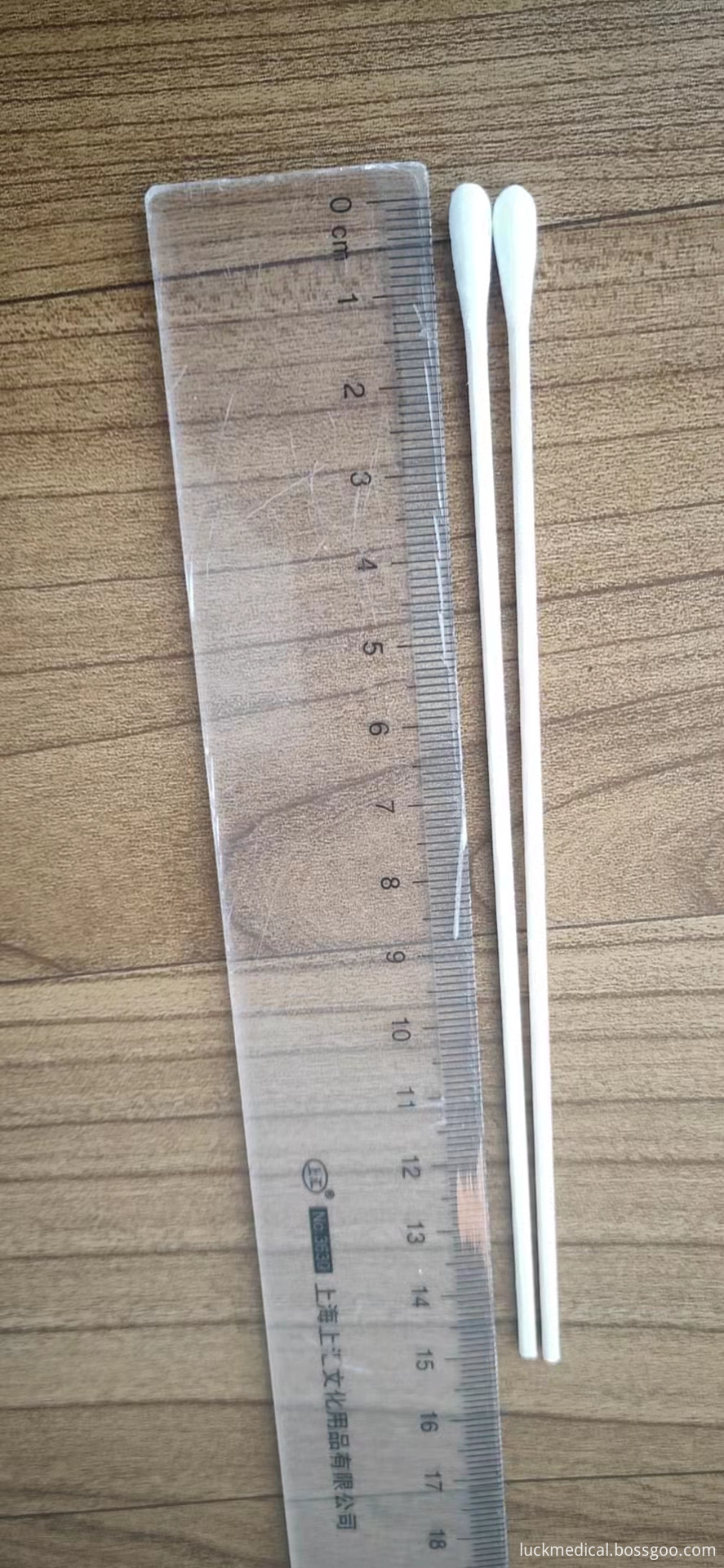 wooden stick swab 15cm