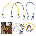 24'' Bungee Cord with Hook Latex Strong Elastic Luggage Rope UV Resistance Rack Cargo Camping RV Hand Carts Tie Downs