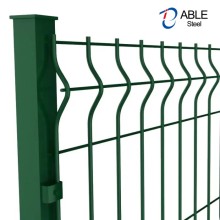 Welded wire fence panels 3D curved wire fence