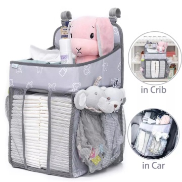 Orzbow Baby Crib Hanging Storage Bag Portable Diaper Organizer Newborn Bedding Set Foldable Nappy Bags Newborn Diaper Container