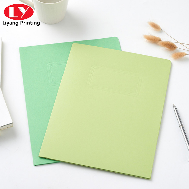 handmade kraft paper file folder