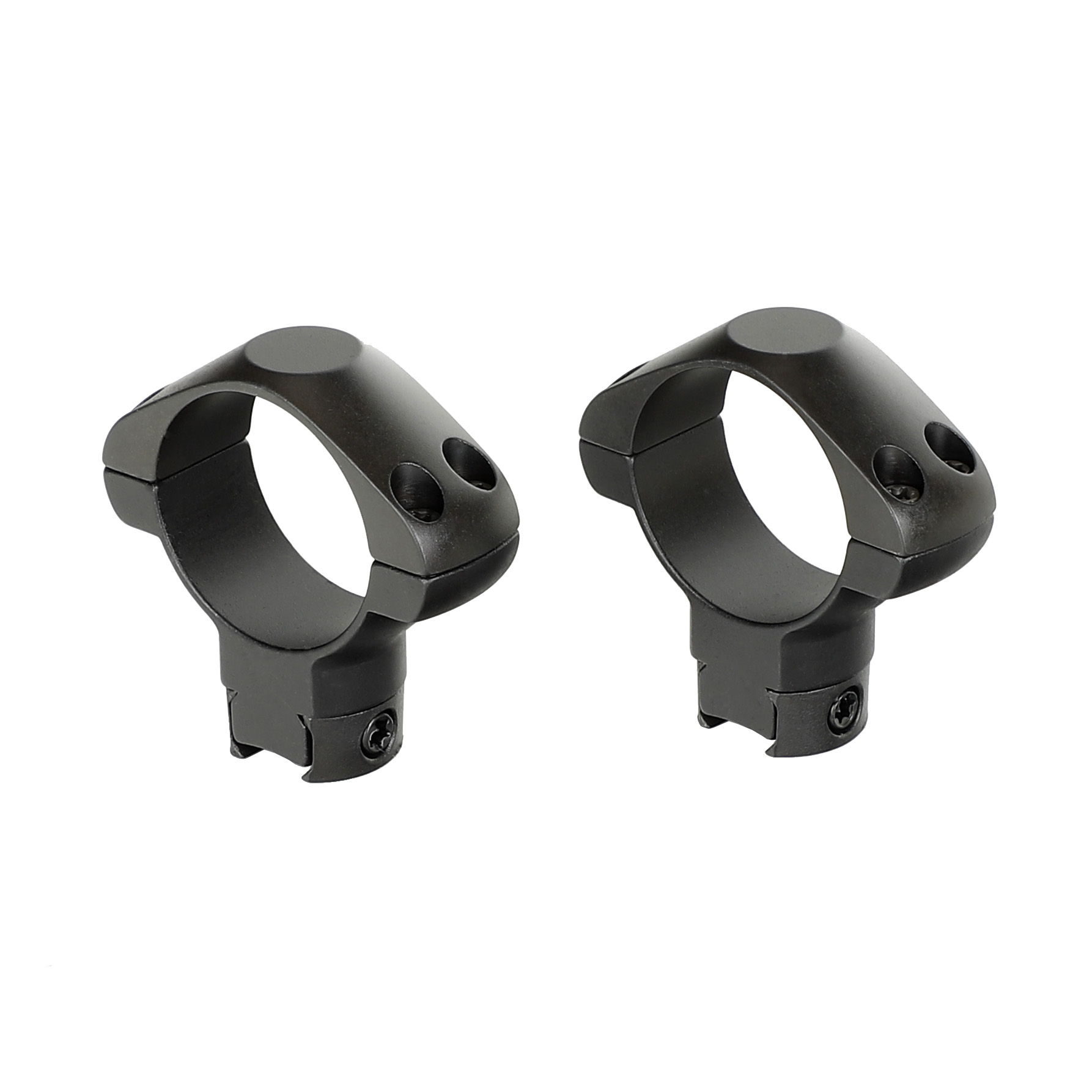 ohhunt 2PCs Tactical Steel Base Rings 30mm Tube 11mm Dovetail Rail Low High Medium Profile Scope Mount for Hunting Riflescope