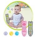 Baby Toys Music Mobile Phone TV Remote Control Early Educational Toys Electric Numbers Remote Learning Machine Toy Gift for Baby