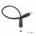 DC Power Plug 5.5 x 2.1mm Male To 5.5 x 2.1mm Male CCTV Adapter Connector Cable