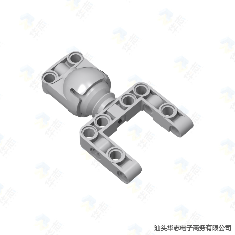 3pcs PART 92910 92911 99948 Technic Steering Ball Joint Large Open with C-Shape Pivot Frame Steel Ball building block