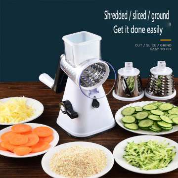 Multi-functional Vegetable Cutter Vegetable Fruit Rotary Manual Chopper Shredder Grater kitchen gadget