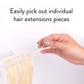 Luxur For Brading 1pcs Transparent Desktop Display Holder Acrylic Hair Extensions Stand
